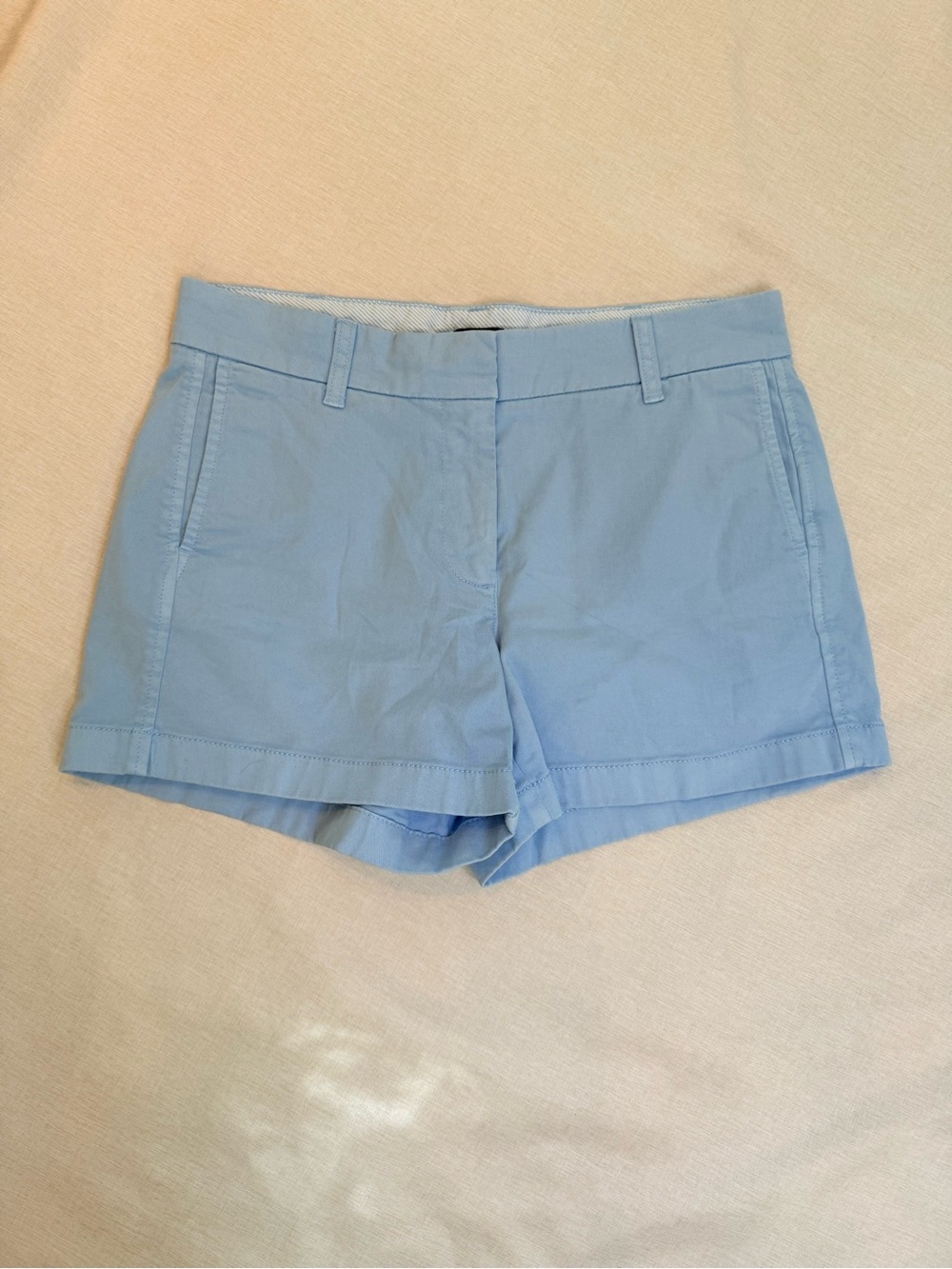 J.Crew Light Blue Chino Shorts Size 4